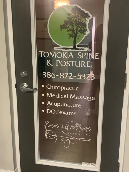 Roses & Wallflowers Esthetics is located inside Tomoka Spine and Posture in Ormond Beach 